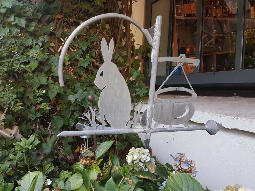 Au Père Lapin jardin