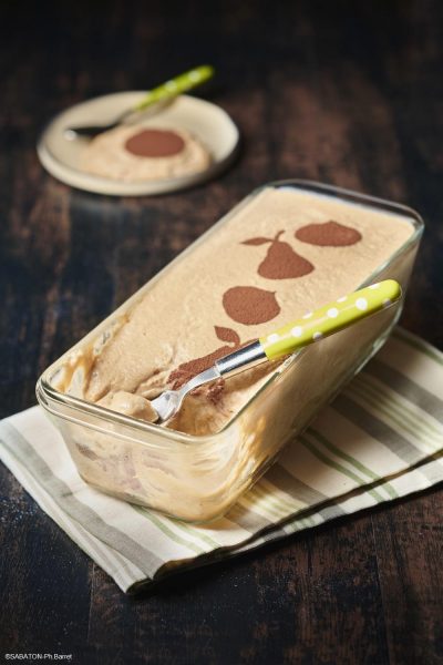 Tiramisu aux marrons d'Ardèche et poires